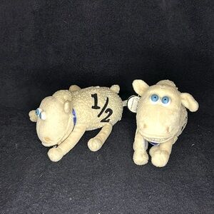 Serta“Counting Sheep”. Set of two. Vintage. Part of Serta Mattress Ad Campaign.